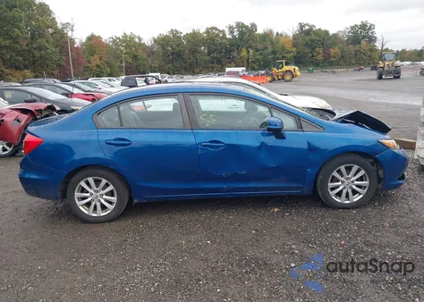 2012 Honda Civic Ex from USA, damaged, VIN 19XFB2F83CE336153